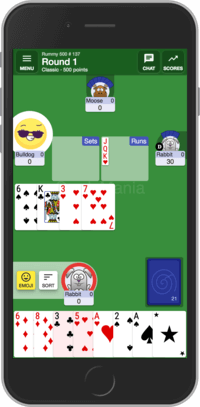 Mobile Rummy Game at Cardzmania
