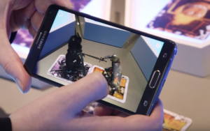 Microgaming experimenting with AR Apps